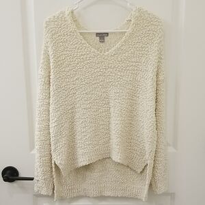 Falls Creek Cozy Lightweight Small Cream Sweater